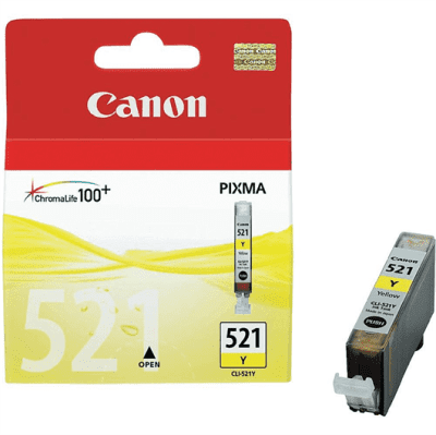 Tinta Canon CLI-521Y žuta original