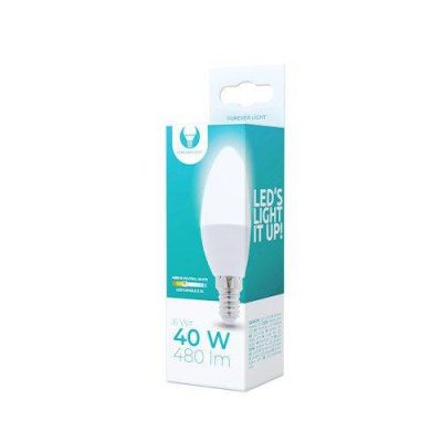 LED žarulja E14 C37 6W 230V 4500K 480lm Forever Light